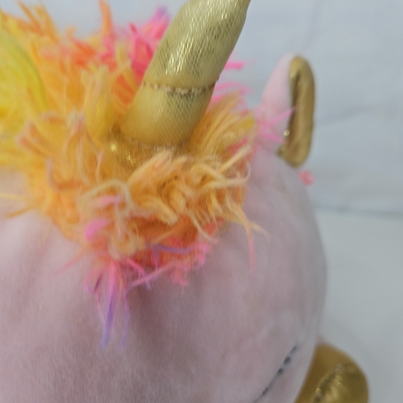 🎁 Original Squishmallows Cuddlers Kellytoy Ilene The Unicorn Laying Unicorn 10" - Picture 4 of 16